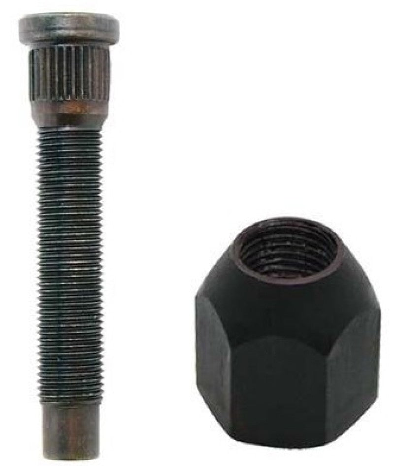 Moroso Performance Products 7/16-20" Thread Lugnut/Wheel Stud 2.875" Long 0.560" Knurl Lugnuts - Steel