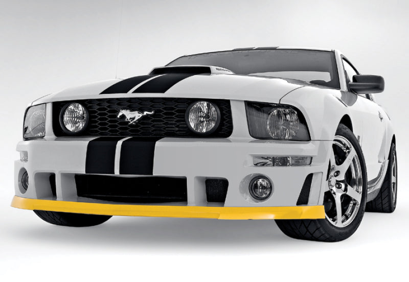 Roush Performance Parts Urethane Chin Spoiler Black Requires Roush Front Fascia Ford Mustang 2005-09