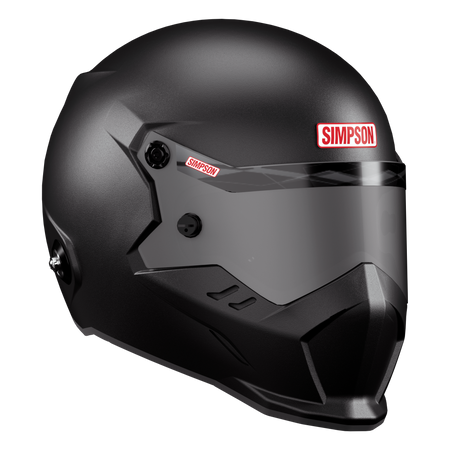 Simpson Kingsnake Helmet - Matte Black
