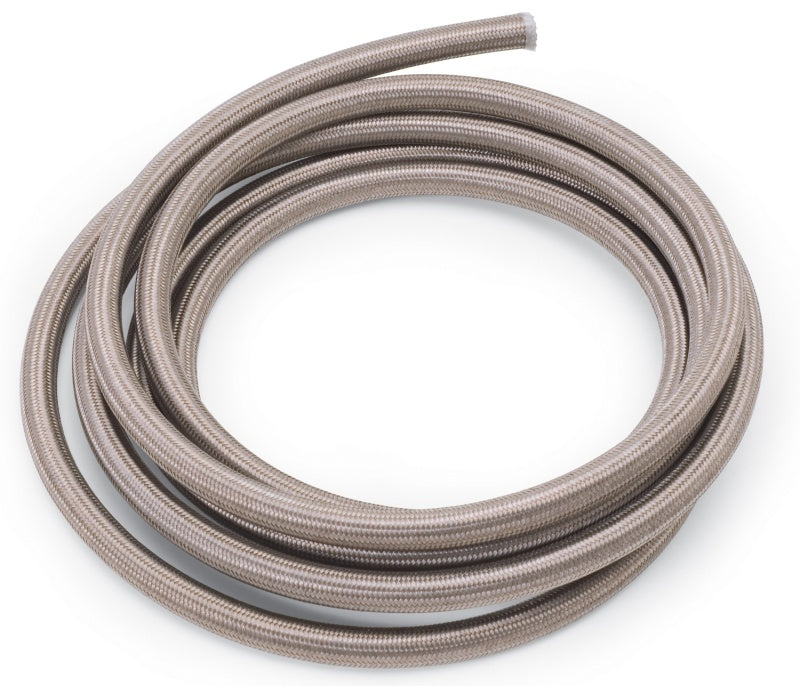 Russell Performance Products Powerflex Hose 6 AN 15 ft Braided Stainless - PTFE