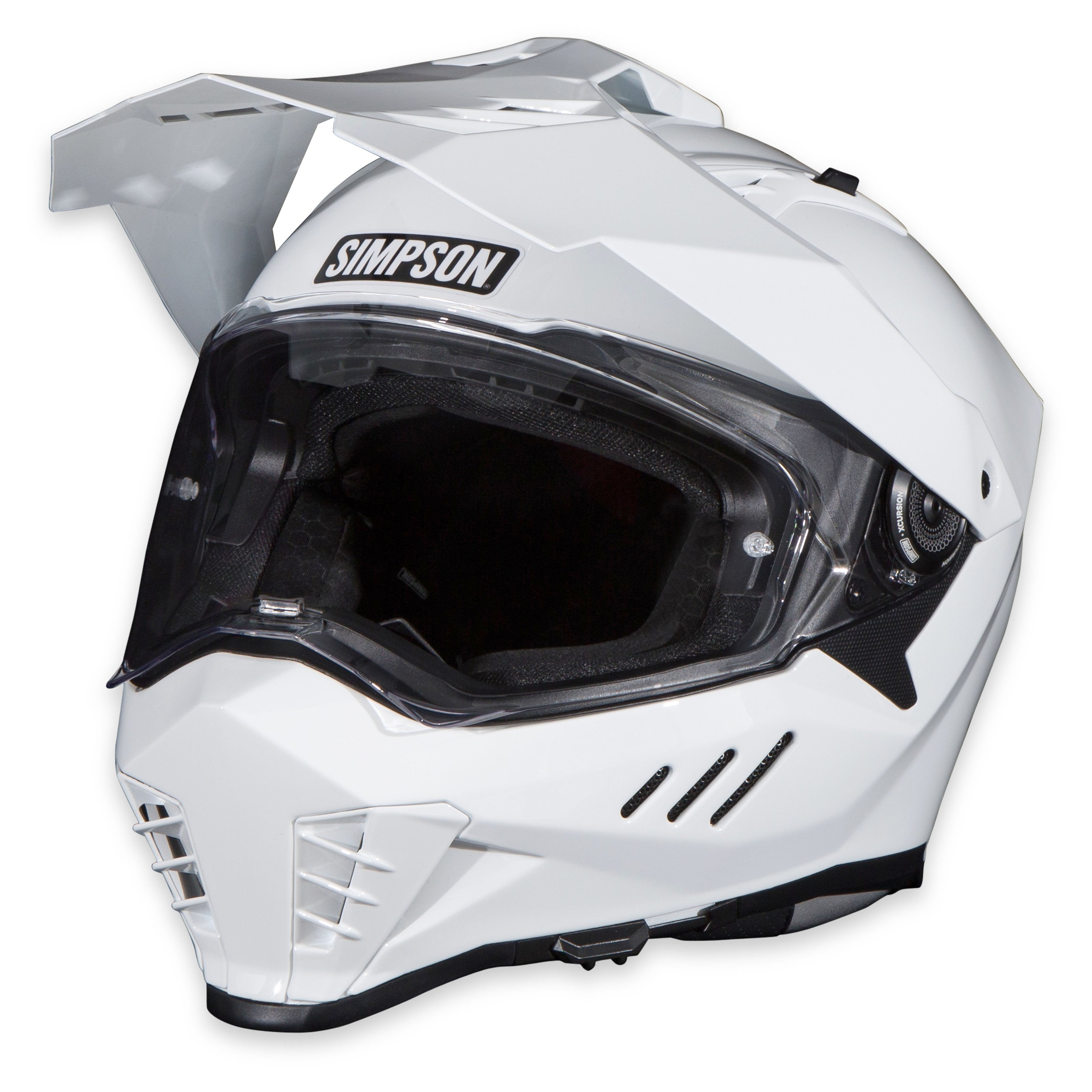 Simpson Xcursion Bandit Helmet - White