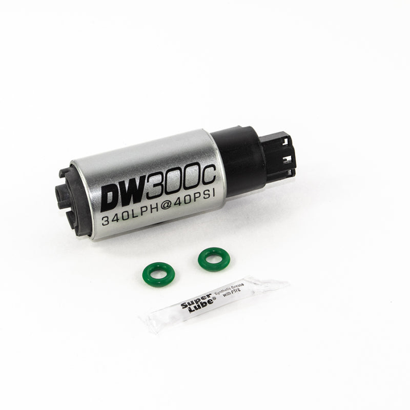 DeatschWerks DW300C Electric In-Tank Fuel Pump - 340 lph - Gas / Ethanol - Honda Civic / Acura RSX / Mazda MX5 2001-15