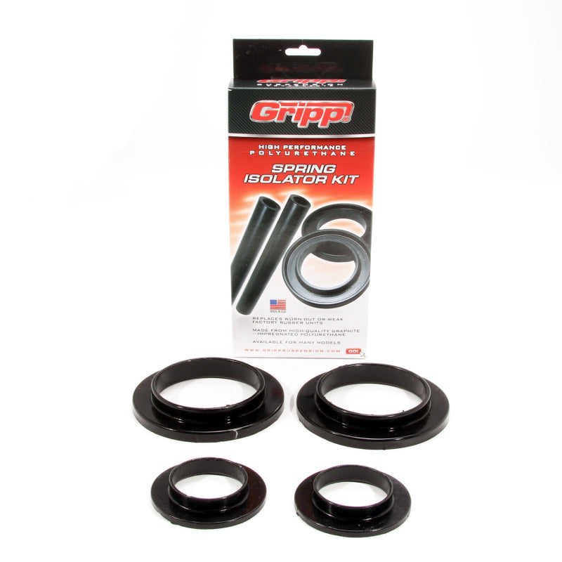 BBK Performance Gripp Coil Spring Isolator Rear Polyurethane Black - Ford Mustang 1979-2004