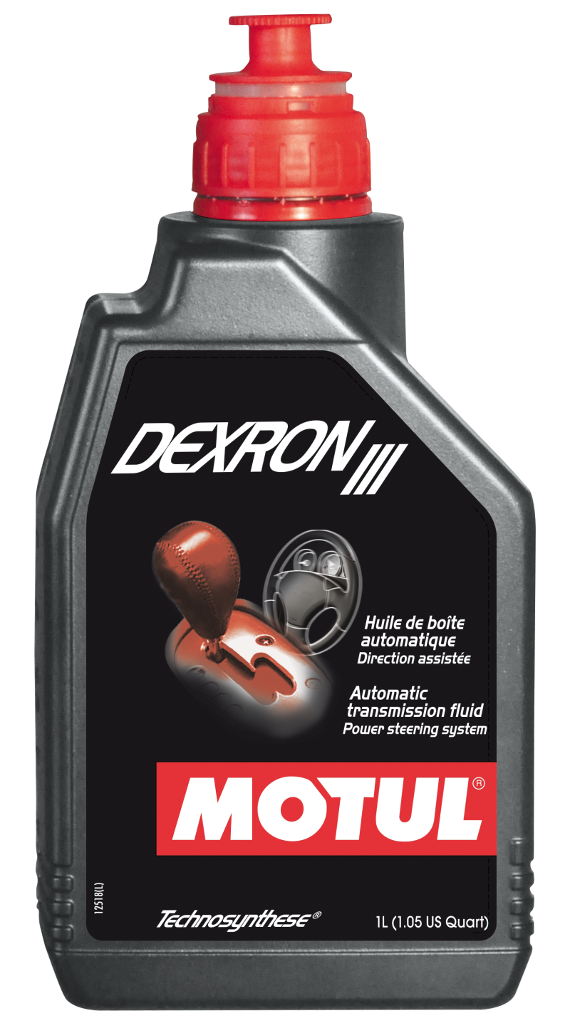 Motul Dexron III Transmission Fluid ATF Semi-Synthetic 1 L - Set of 12