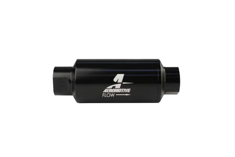 Aeromotive Inline Fuel Filter - 10 Micron- Black