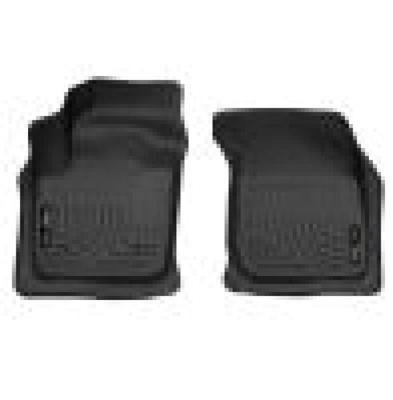 Husky Liners X-Act Contour Front Floor Liner - Black/Textured - Ford Midsize Car 2013-16 (Pair)