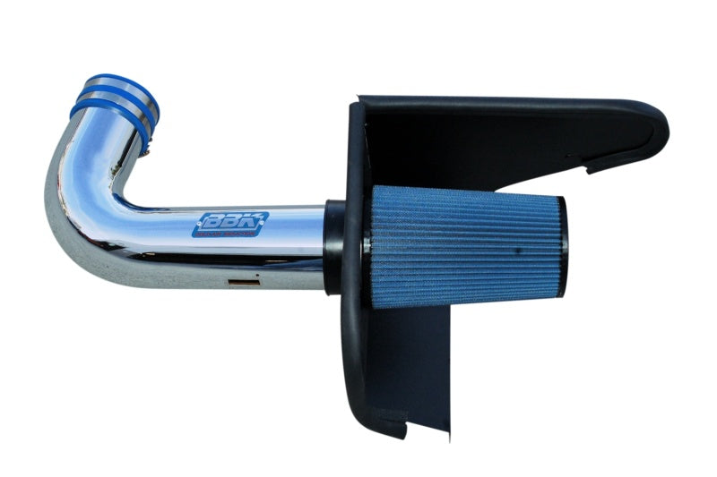 BBK Performance Air Intake - Reusable Oiled Filter - Chrome - GM LS-Series - Chevy Camaro 2010-15