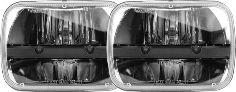 Rigid Industries Truck-Lite 5 x 7 in Rectangle Headlight - Black (Pair)