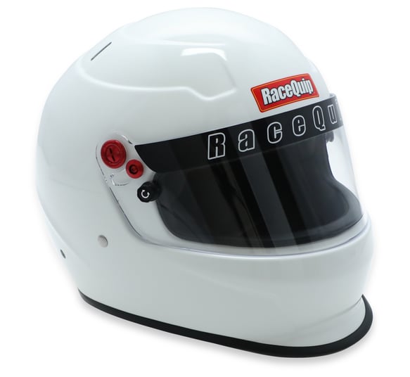 RaceQuip PRO25 Helmet - Pearl White