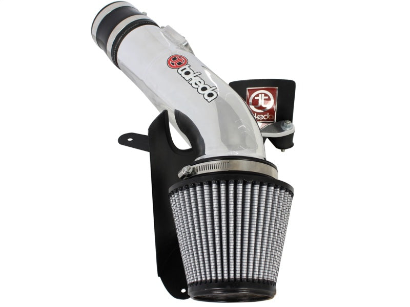 aFe Power Takeda Pro DRY S Cold Air Intake - Stage 2 - Reusable Dry Filter - Aluminum - Polished - Honda V6