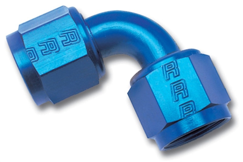 Russell #8 Swivel Coupler Fitting 90 Blue