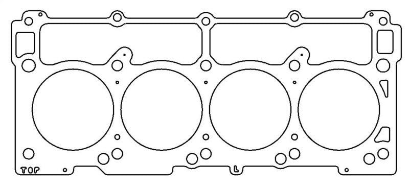 Cometic 3.950" Bore Cylinder Head Gasket 0.040" Compression Thickness Driver Side Multi-Layered Steel - Mopar Modular Hemi