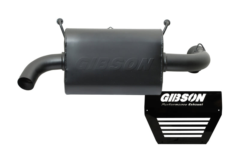 Gibson Polaris UTV Single Exhaust Black Ceramic