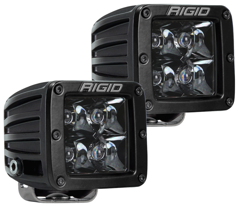 Rigid Industries LED Light Pair D-Series Spot Midnight