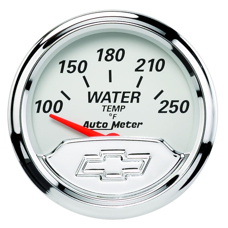 Auto Meter 2-1/16 Gauge Water Temp 250F Chevrolet