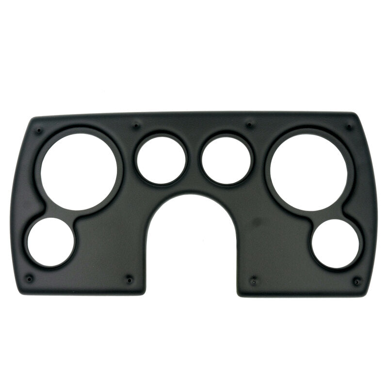 Auto Meter Direct-Fit Dash Panel - Four 2-1/16 in Holes - Two 3-3/8 in Holes - Black - GM F-Body 1982-89