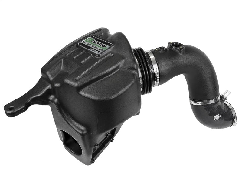 aFe Power Quantum Air Intake - Reusable Oiled Filter - Black - Dodge Cummins - Dodge Ram Fullsize Truck 2013-2018