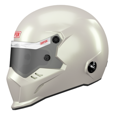 Simpson Kingsnake Helmet - Pearl White