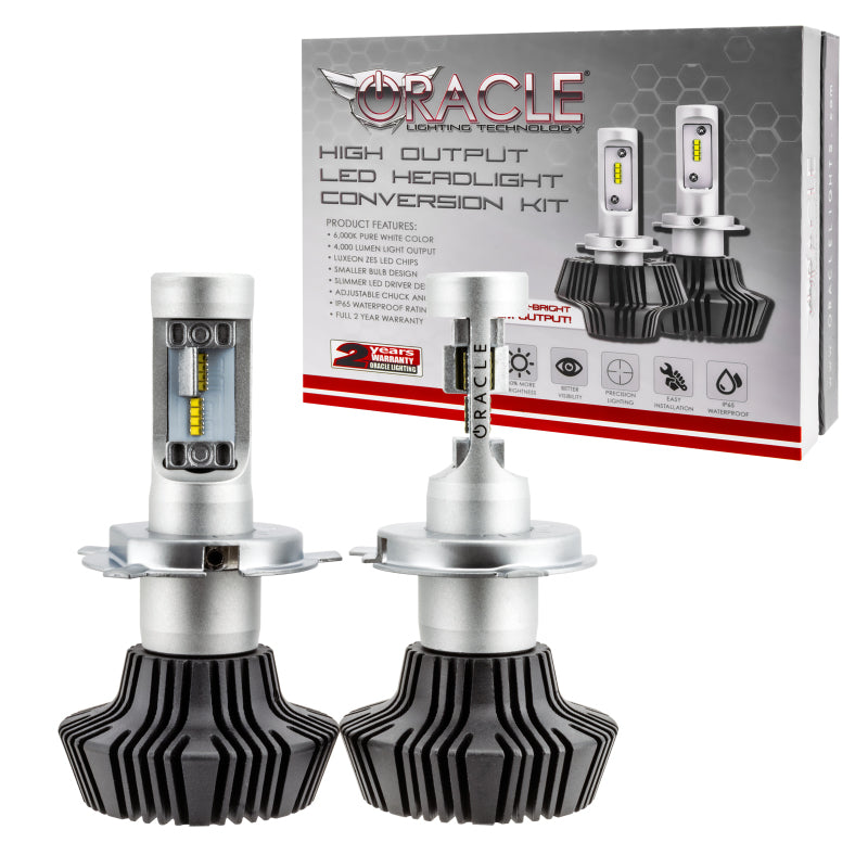 Oracle Lighting Technologies LED Headlight LED Light Bulb White H4 Style