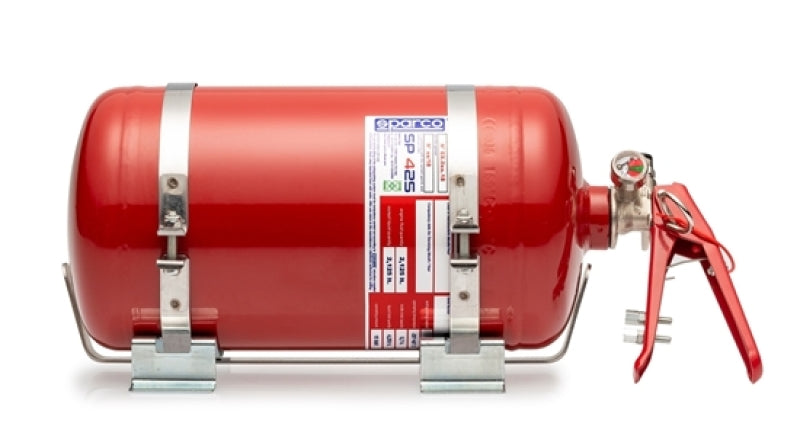 Sparco Fire Suppression System - 4.25 L - Mechanical - Red