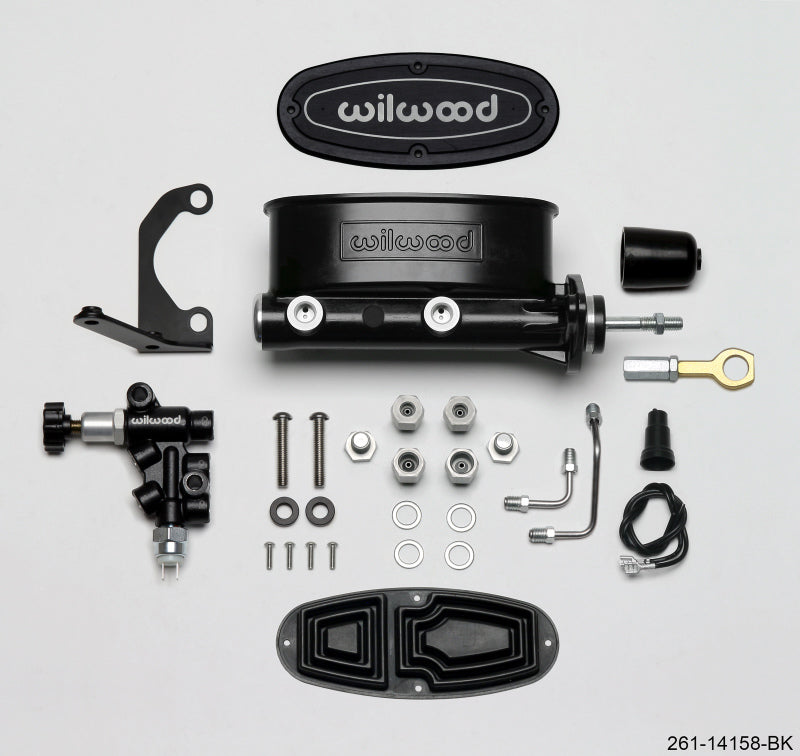 Wilwood Aluminum Tandem M/C Kit w/ Bracket Proportioning Valve 15/16in