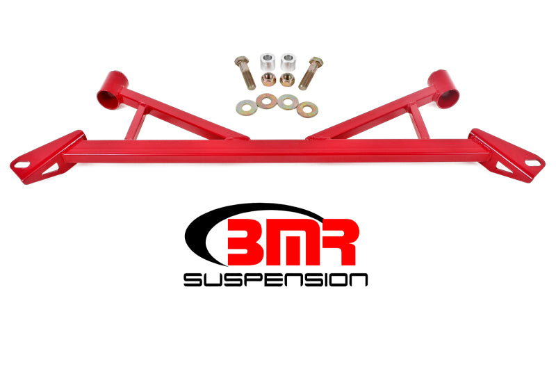 BMR Suspension Chassis Brace Front Subframe  - Red - 2015-17 Mustang