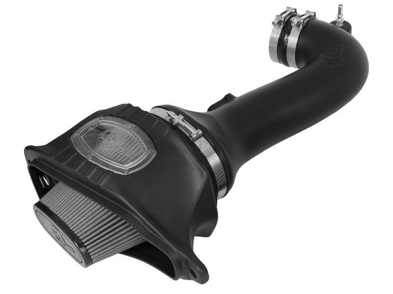 aFe Power Momentum Pro DRY S Cold Air Intake - Reusable Dry Filter - Plastic - Black