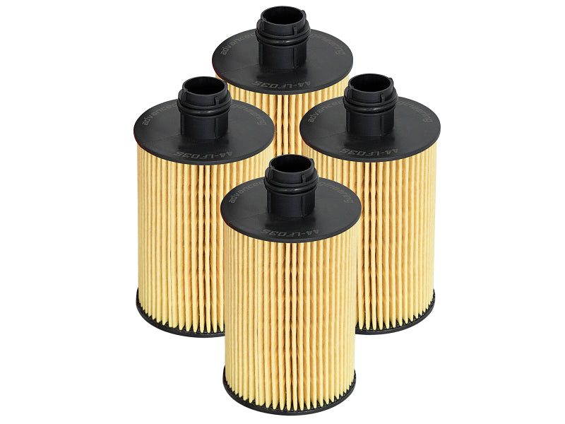 aFe Power Pro Guard D2 Oil Filter Element - Synthetic - Dodge EcoDiesel - Dodge Fullsize Truck 2014-15 - (Set of 4)