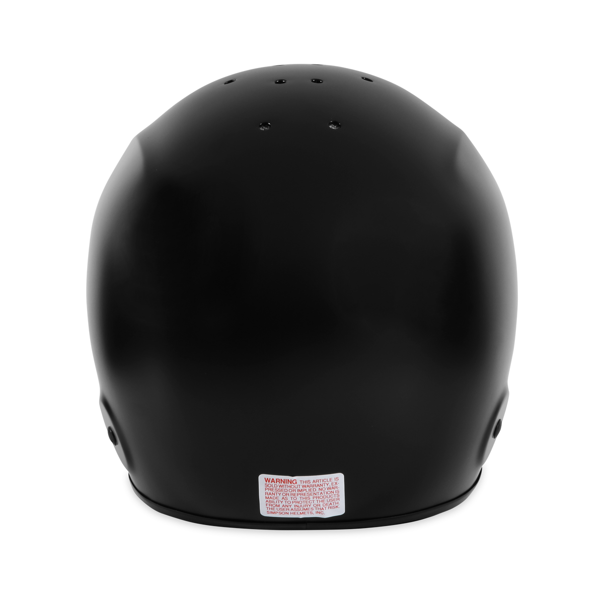 Simpson Vudo Helmet - Matte Black
