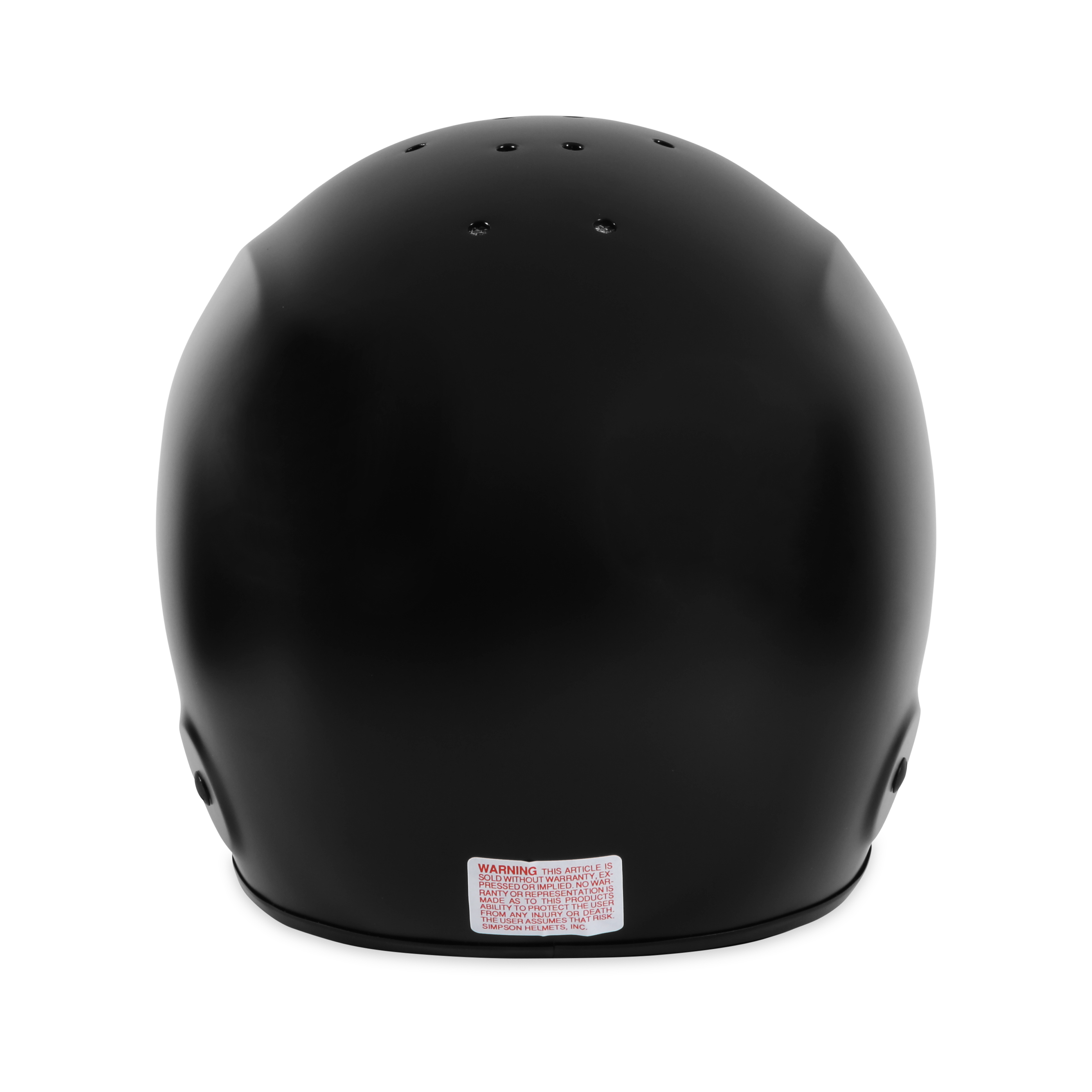 Simpson Vudo Helmet - Matte Black