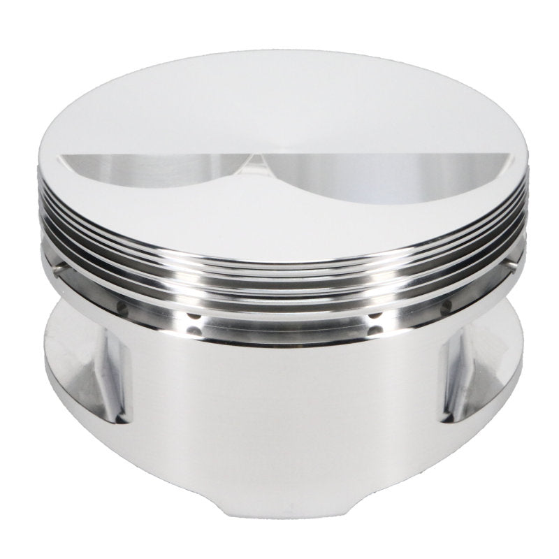 JE Pistons Standard 23 Flat Top Piston Set - SB Chevy - 4.030" Bore, 3.500" Stroke, 6.000" Dome Length, 10.3:1 Ratio, -5 cc