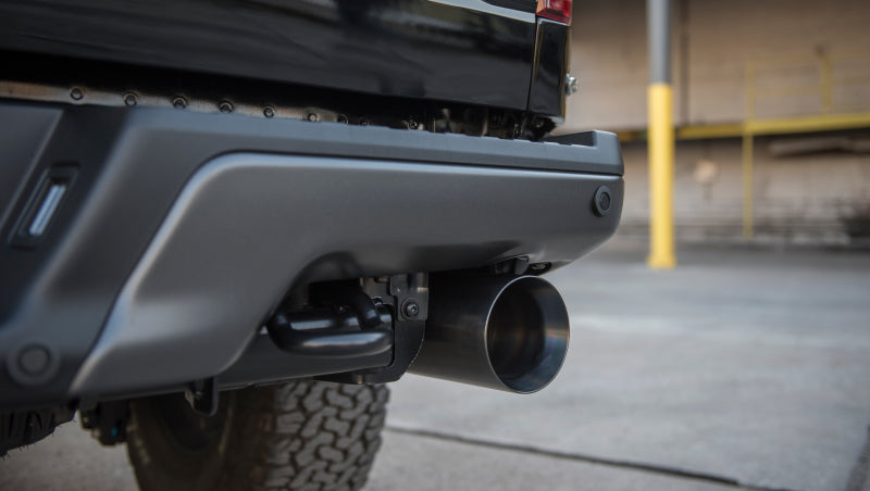 Corsa Sport Exhaust System - Cat-Back - 3" Diameter - Dual Rear Exit - 5" Gray Tips - Stainless - Ford Ecoboost-Series