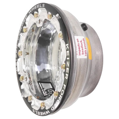 Keizer Aluminum Beadlock Wheel Shell - 10 x 6 in - Aluminum