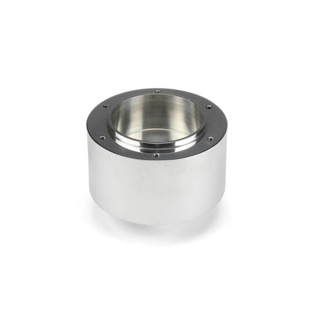 Lecarra Steering Wheel Adapter - Lecarra 6-Bolt Steering Wheel to OE Column - Polished - GM 1967-94