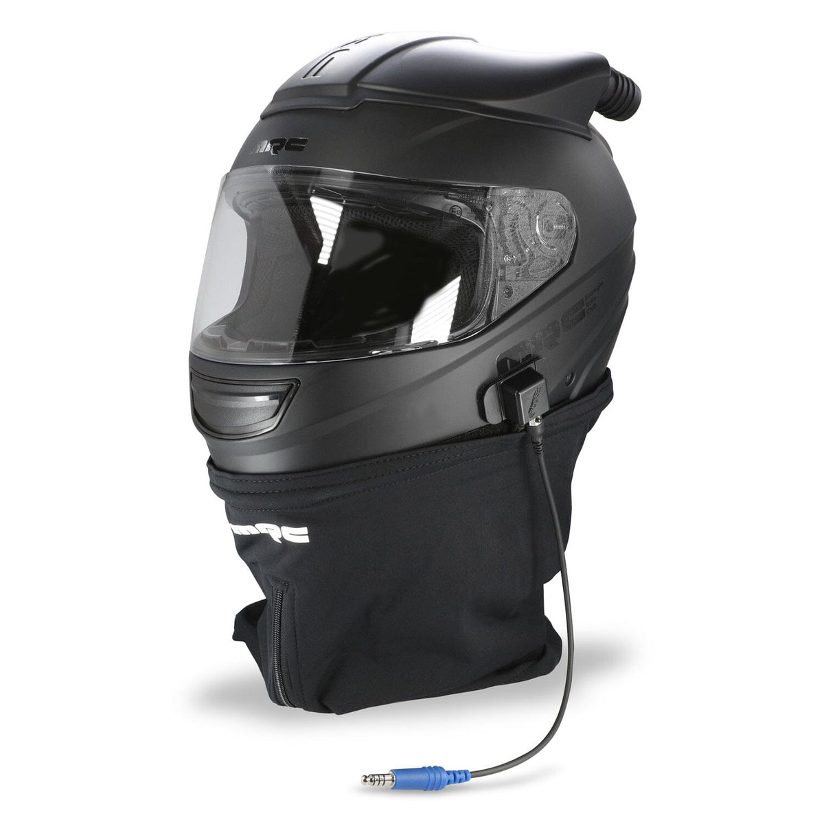 MRC Stage One Mid Air Pumper Prerunner Helmet - Wired OFFROAD & STX STEREO - Matte Black MRC-HK-LG-2XL