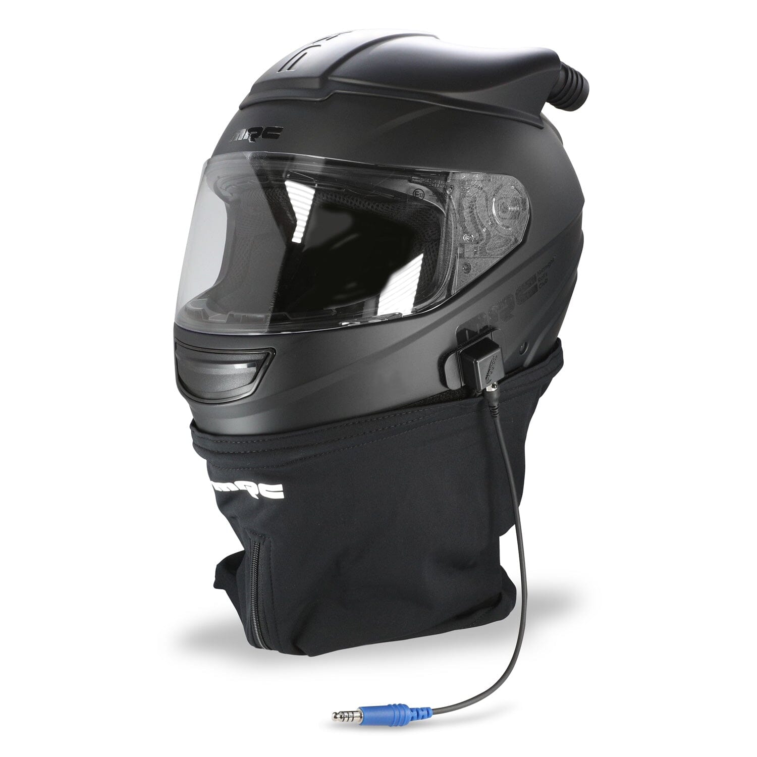 MRC Stage One Mid Air Pumper Prerunner Helmet - Wired OFFROAD & STX STEREO - Matte Black MRC-HK-LG-2XL