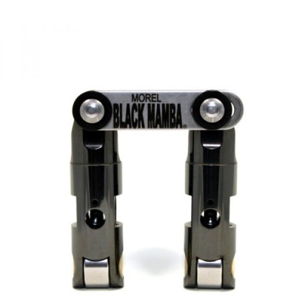 Morel Black Mamba Series Mechanical Roller Lifter - 0.903 in OD - Link Bar - Big Block Chevy (Set of 16)