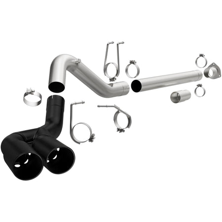 Magnaflow Black DPF Series Filter-Back Single Rear Exit Exhaust System - 4 in Diameter