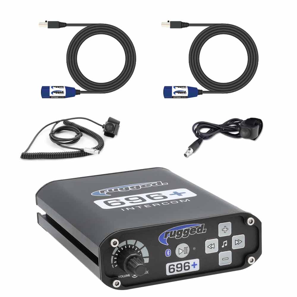 Rugged Radios BUILDER KIT - 696 PLUS Intercom System /w Bluetooth Music 696PLUS-2P