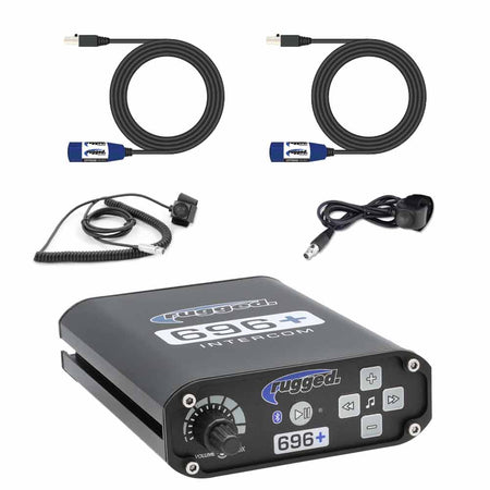 Rugged Radios BUILDER KIT - 696 PLUS Intercom System /w Bluetooth Music 696PLUS-2P