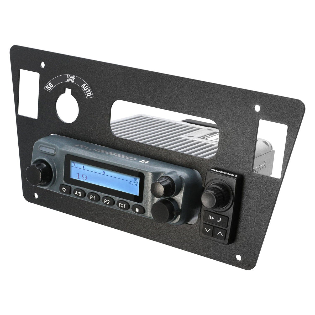 Rugged Radios 2024 Yamaha YXZ 1000R Complete Communication Kit /w Bluetooth Intercom & 2-Way Radio - 696 PLUS Remote Head / G1 GMRS YXZ-696RS-G1-HK