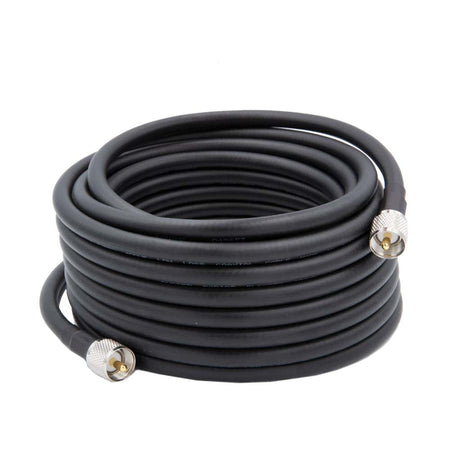 Rugged Radios HD Flag Pole Antenna Coax Cable for Base Camp and Base Stations - 25 Foot COAXHD-M2M-25