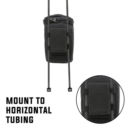 Rugged Radios Ballistic Nylon Radio Bag for Handheld Radios RBAG