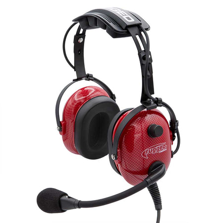 Rugged Radios Ultimate Alpha Audio Youth Headset /w Volume Control (OTH) -Red H22-STX-KID