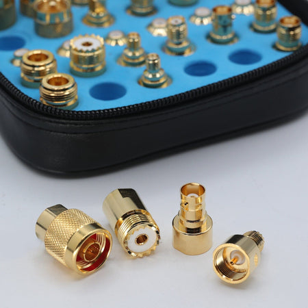 Rugged Radios Gold Plated BNC & NMO Antenna Connector Kit RF-ADPT-KIT