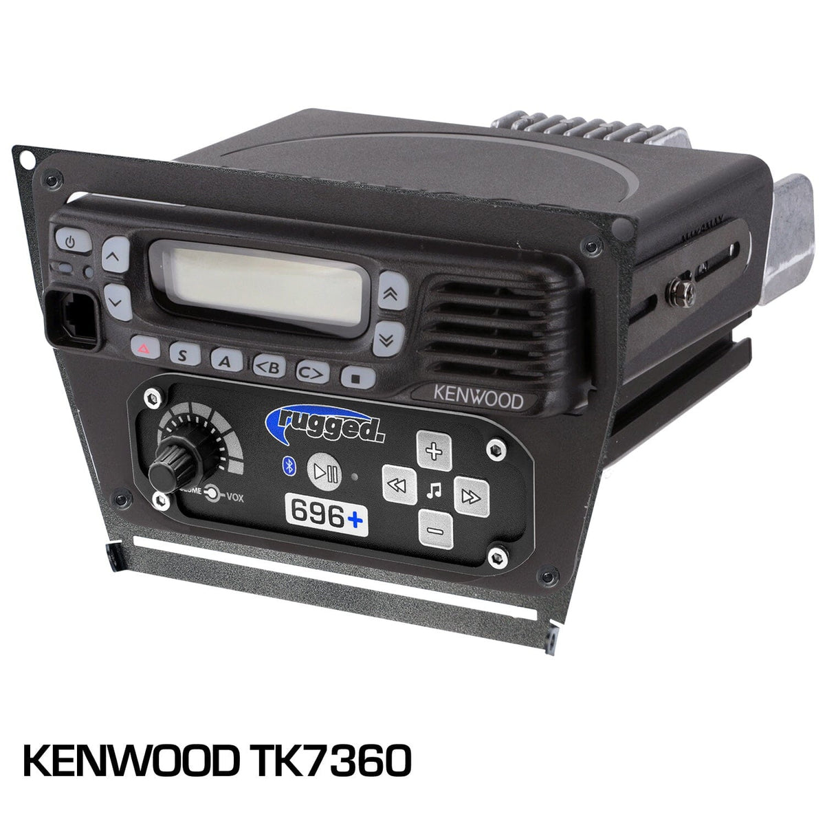Rugged Radios Polaris RZR Pro XP / Turbo R / Pro R - Dash Mount Radio & Intercom - Rugged Radios M1/G1/G4/RM45/RM60/GMR45 /w Switch Holes IK-RM-PRO-DM