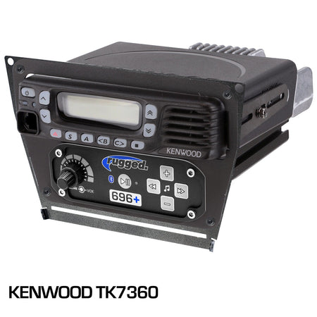 Rugged Radios Polaris RZR Pro XP / Turbo R / Pro R - Dash Mount Radio & Intercom - Rugged Radios M1/G1/G4/RM45/RM60/GMR45 /w Switch Holes IK-RM-PRO-DM