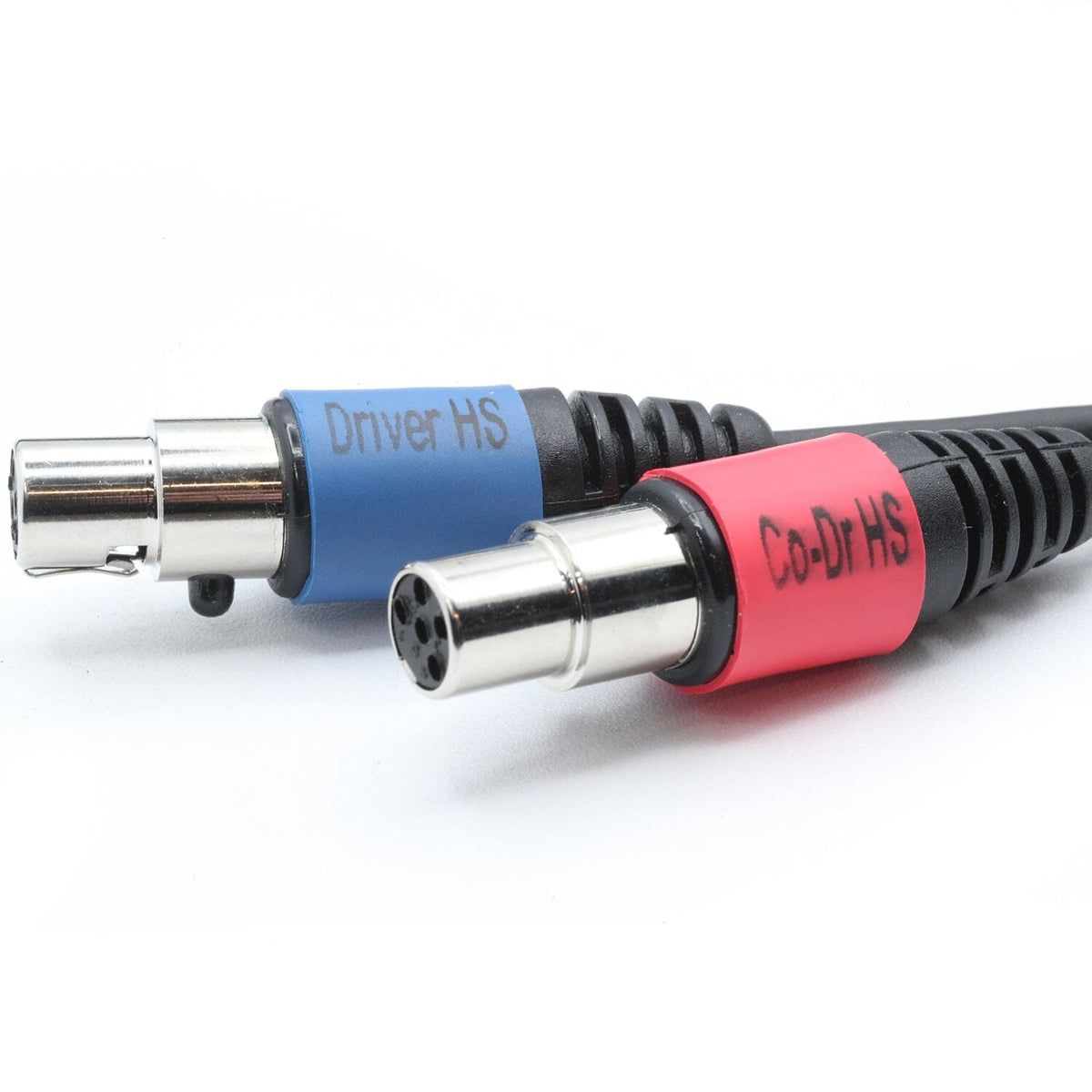 Rugged Radios OFFROAD Driver & Co-Driver Intercom Cable Bundle CS-OFF-DCD