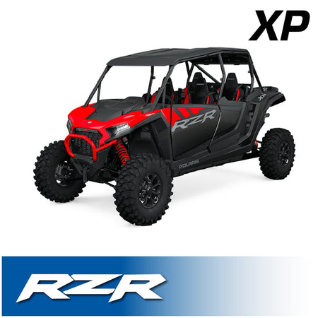 Rugged Radios Polaris RZR XP Complete Communication Kit /w Rocker Switch Bluetooth Intercom & 2-Way Radio - 696 PLUS Remote Head / G1 GMRS XP-696RS-G1-HK