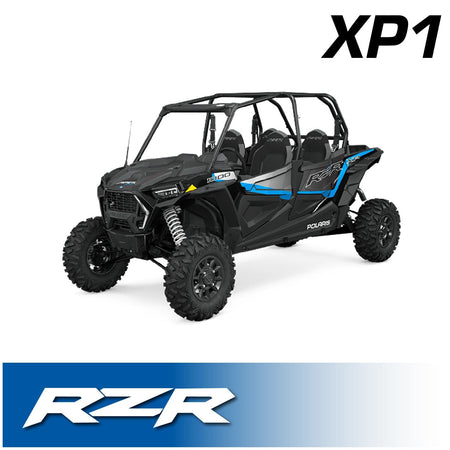 Rugged Radios Polaris RZR XP 1000 Complete Communication Kit /w Bluetooth Intercom & 2-Way Radio - 696 PLUS / M1 VHF Business Band XP1-696-M1-HK
